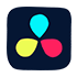 Logo du logiciel DaVinci Resolve vidéo